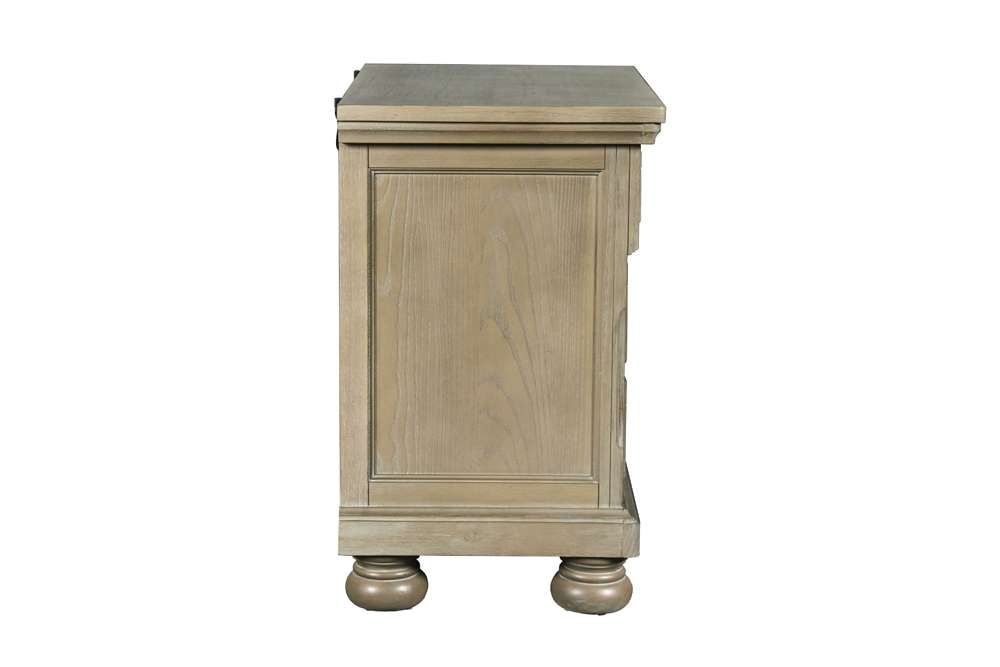 New Classic Furniture - Allegra Nightstand -Pewter - B2159-040 veiw 6