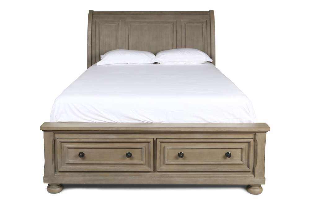 New Classic Furniture - Allegra Queen Bed-Pewter - 00-2159-300 veiw 1