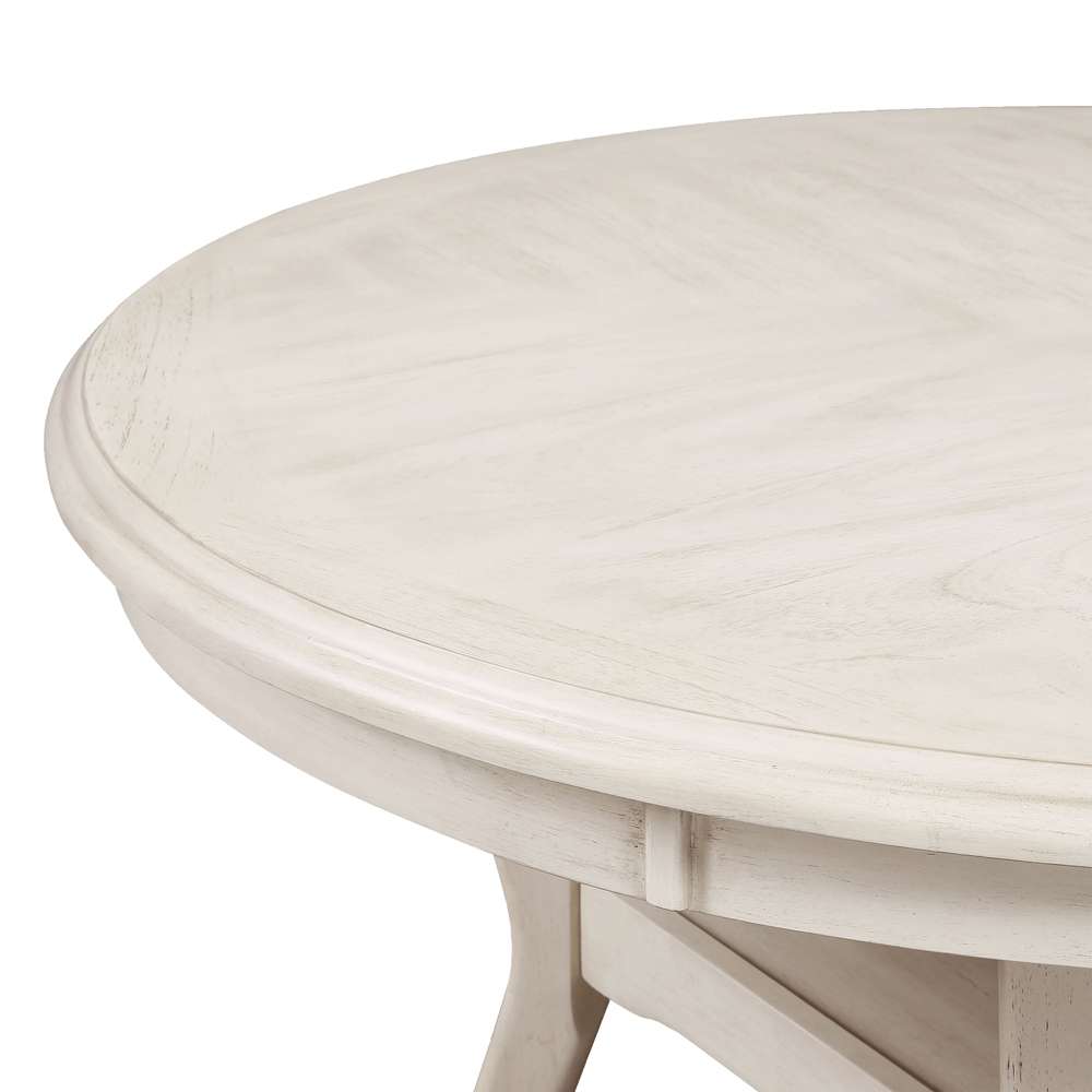 New Classic Furniture - Amy 5Pc Round Dining Set- Bisque - D3651-50S-BSQ view 4