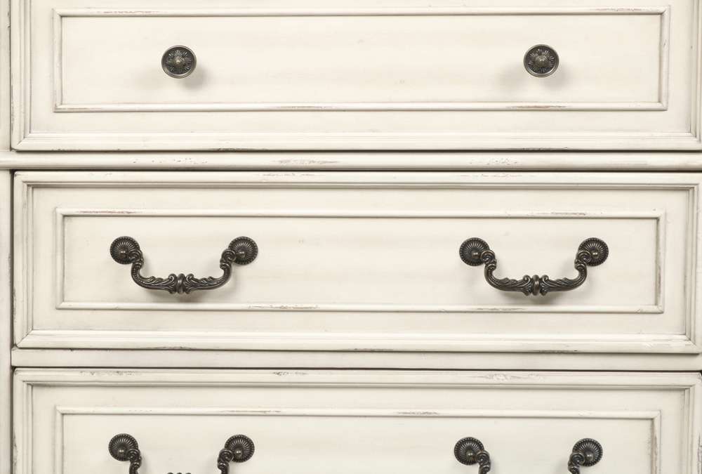 New Classic Furniture - Anastasia Chest - Ant. White - B1731-070 veiw 6