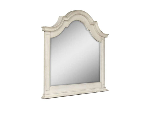 New Classic Furniture - Anastasia Mirror - Ant. White - B1731-060 veiw 1