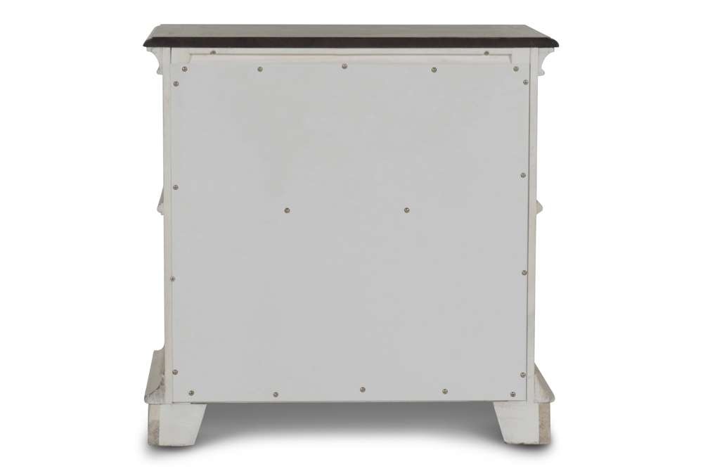 New Classic Furniture - Anastasia Nightstand - Ant. White - B1731-040 veiw 6