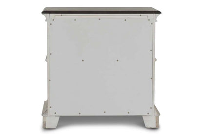 New Classic Furniture - Anastasia Nightstand - Ant. White - B1731-040 veiw 6