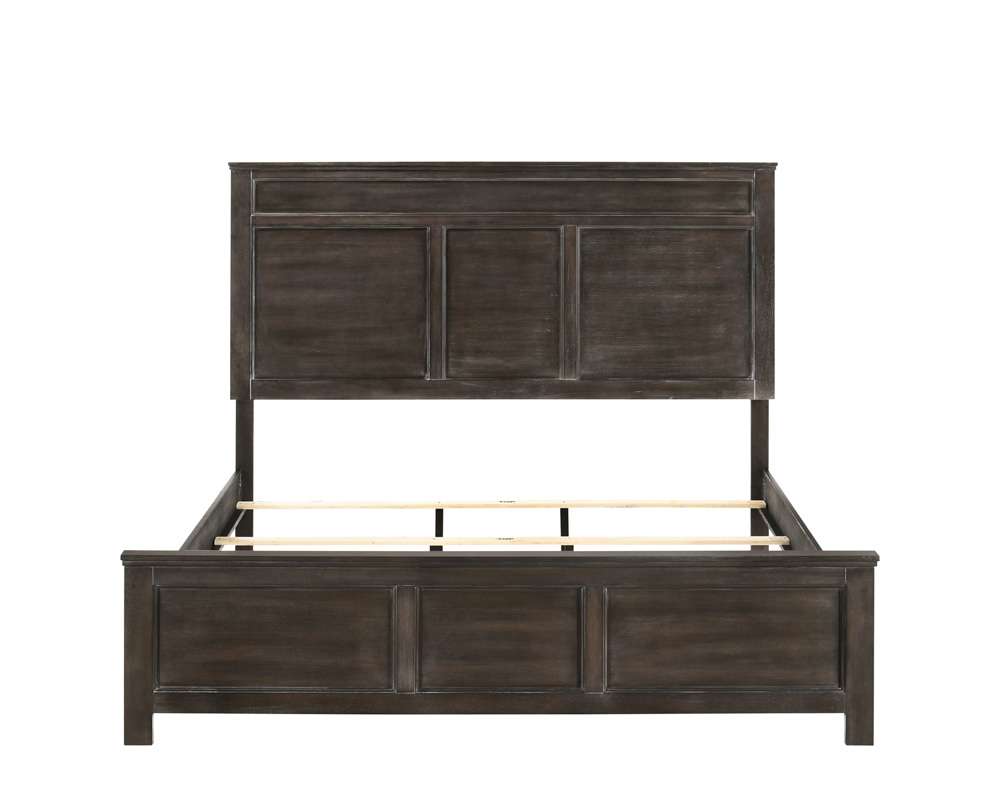 New Classic Furniture - Andover 3/3 Twin Bed - Nutmeg - 00-677B-500 veiw 3