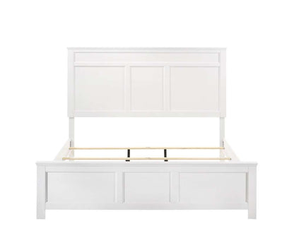 New Classic Furniture - Andover 6/6 Ek Bed -White - 00-677W-100 veiw 4