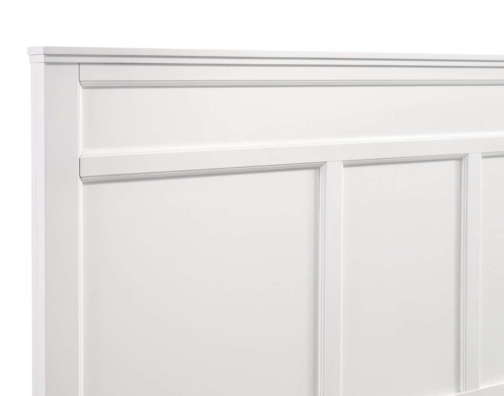 New Classic Furniture - Andover 6/6 Ek Bed -White - 00-677W-100 veiw 5