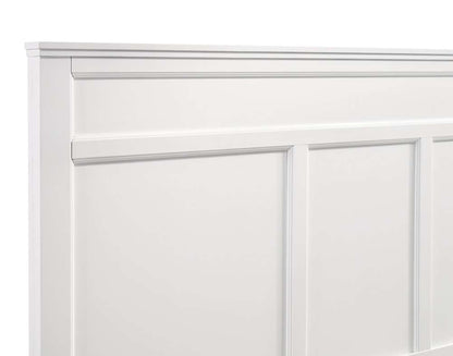 New Classic Furniture - Andover 6/6 Ek Bed -White - 00-677W-100 veiw 5