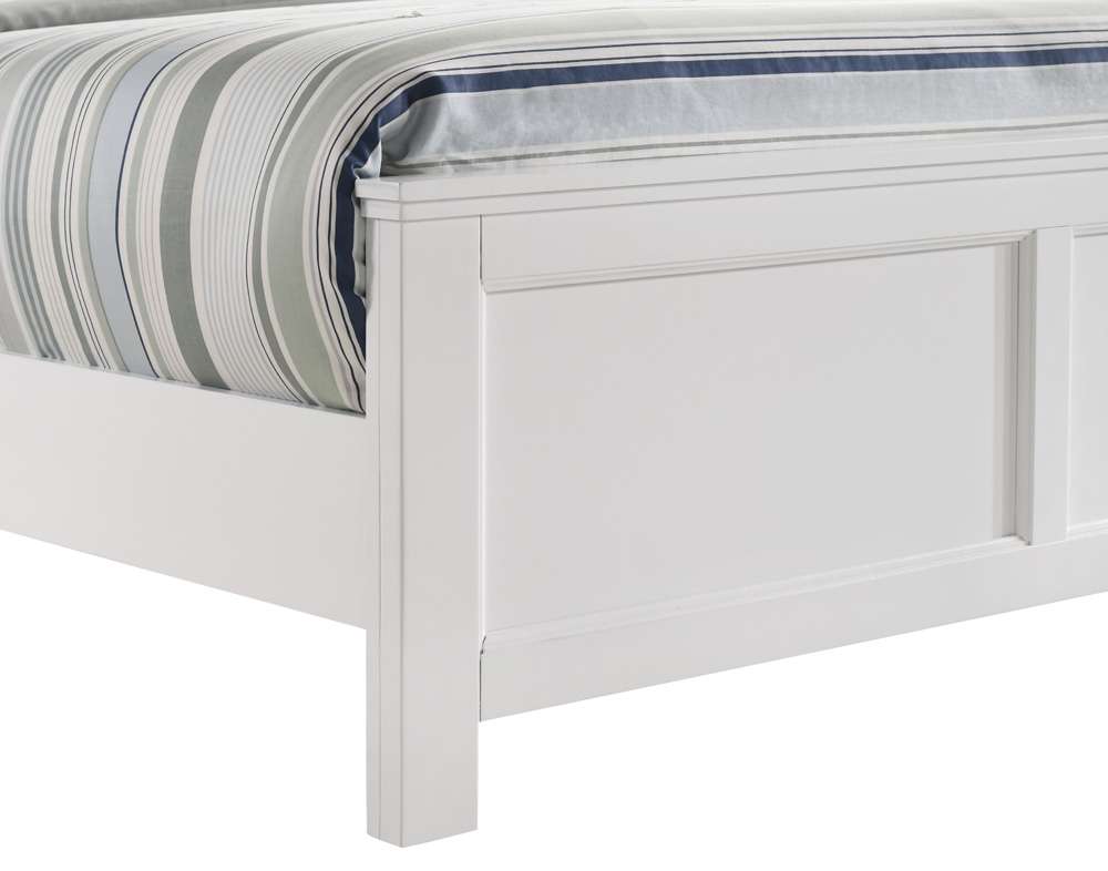 New Classic Furniture - Andover 6/6 Ek Bed -White - 00-677W-100 veiw 6