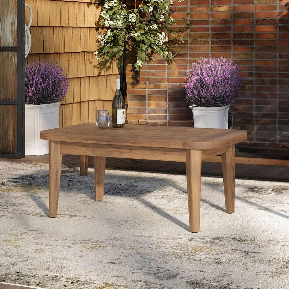 New Classic Furniture - Bali Outdoor Solid Wood Coffee Table - G896-CT veiw 5
