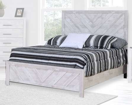 New Classic Furniture - Biscayne 50in Queen Bed-Gray - 00-3314-300 veiw 1