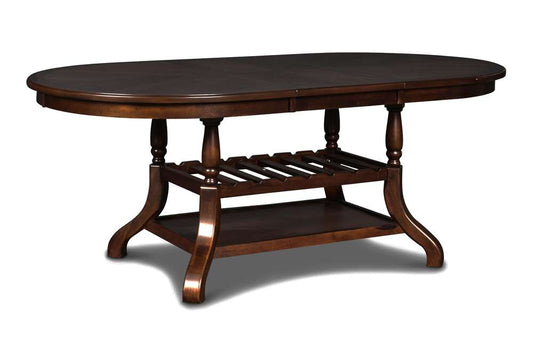 New Classic Furniture - Bixby Dining Table-Espresso - D2541-10 veiw 1