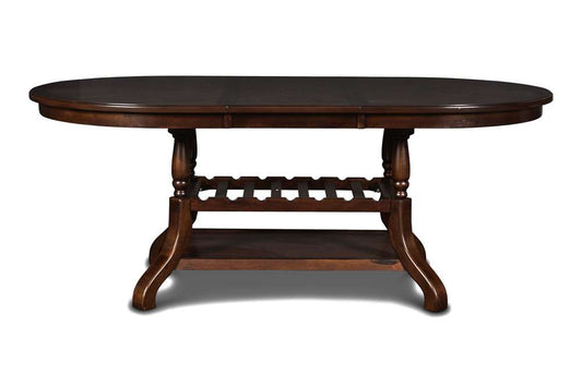New Classic Furniture - Bixby Dining Table-Espresso - D2541-10 veiw 2