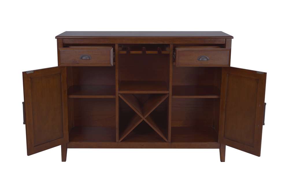 New Classic Furniture - Bixby Server-Espresso - D2541-30 veiw 3