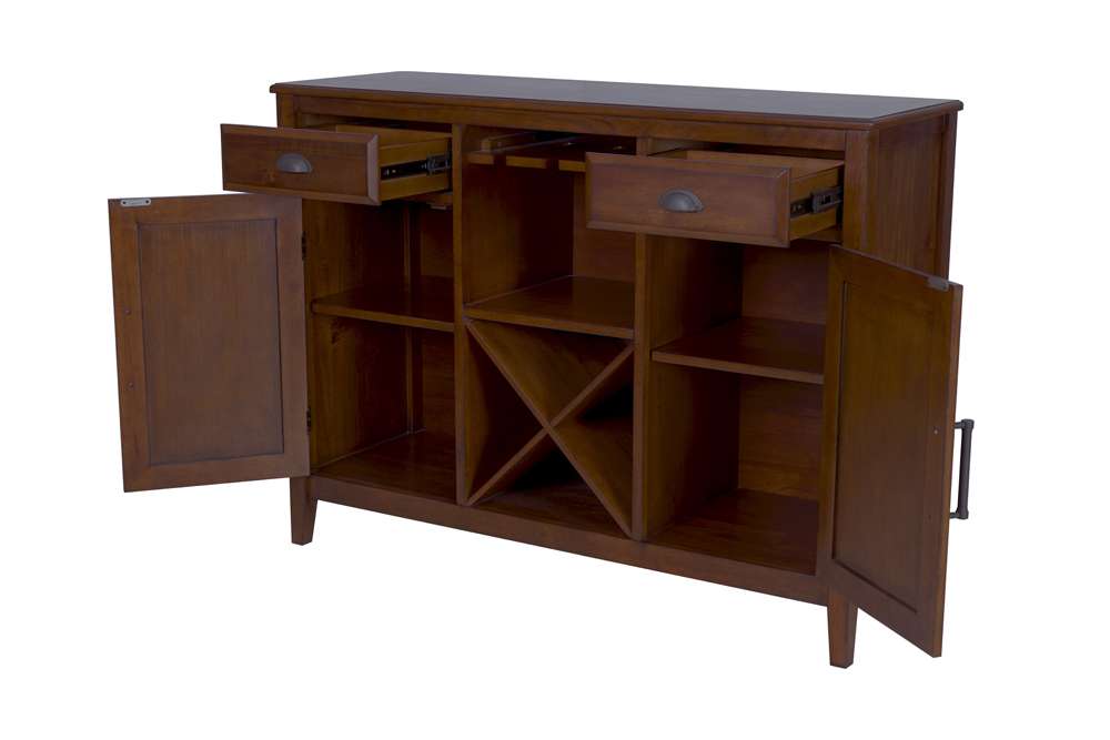 New Classic Furniture - Bixby Server-Espresso - D2541-30 veiw 4