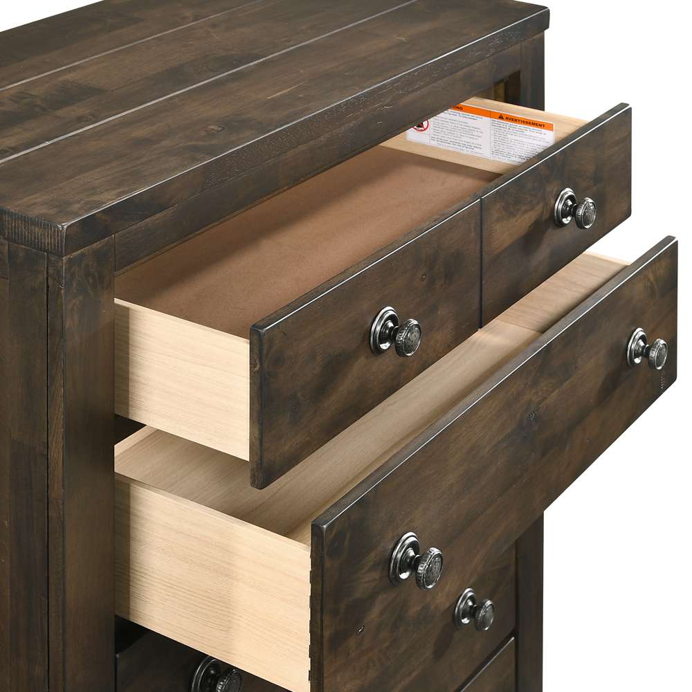 New Classic Furniture - Blue Ridge Chest-Rustic Gray - B1334-070 view 3