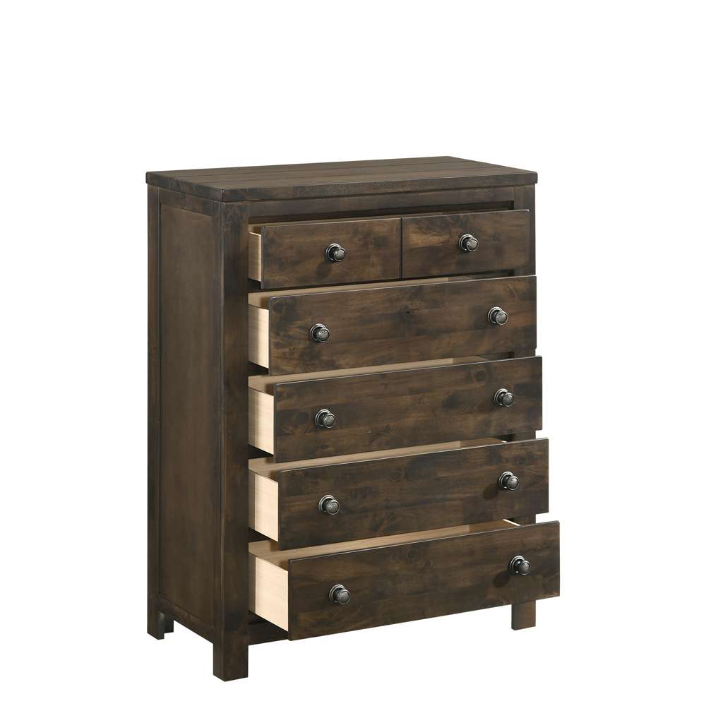 New Classic Furniture - Blue Ridge Chest-Rustic Gray - B1334-070 veiw 2