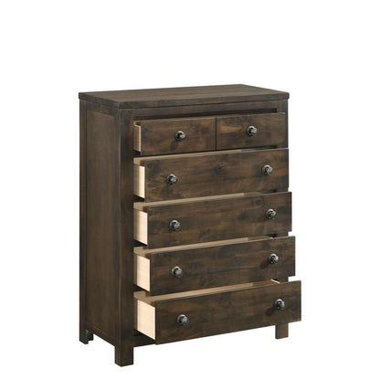 New Classic Furniture - Blue Ridge Chest-Rustic Gray - B1334-070 veiw 2