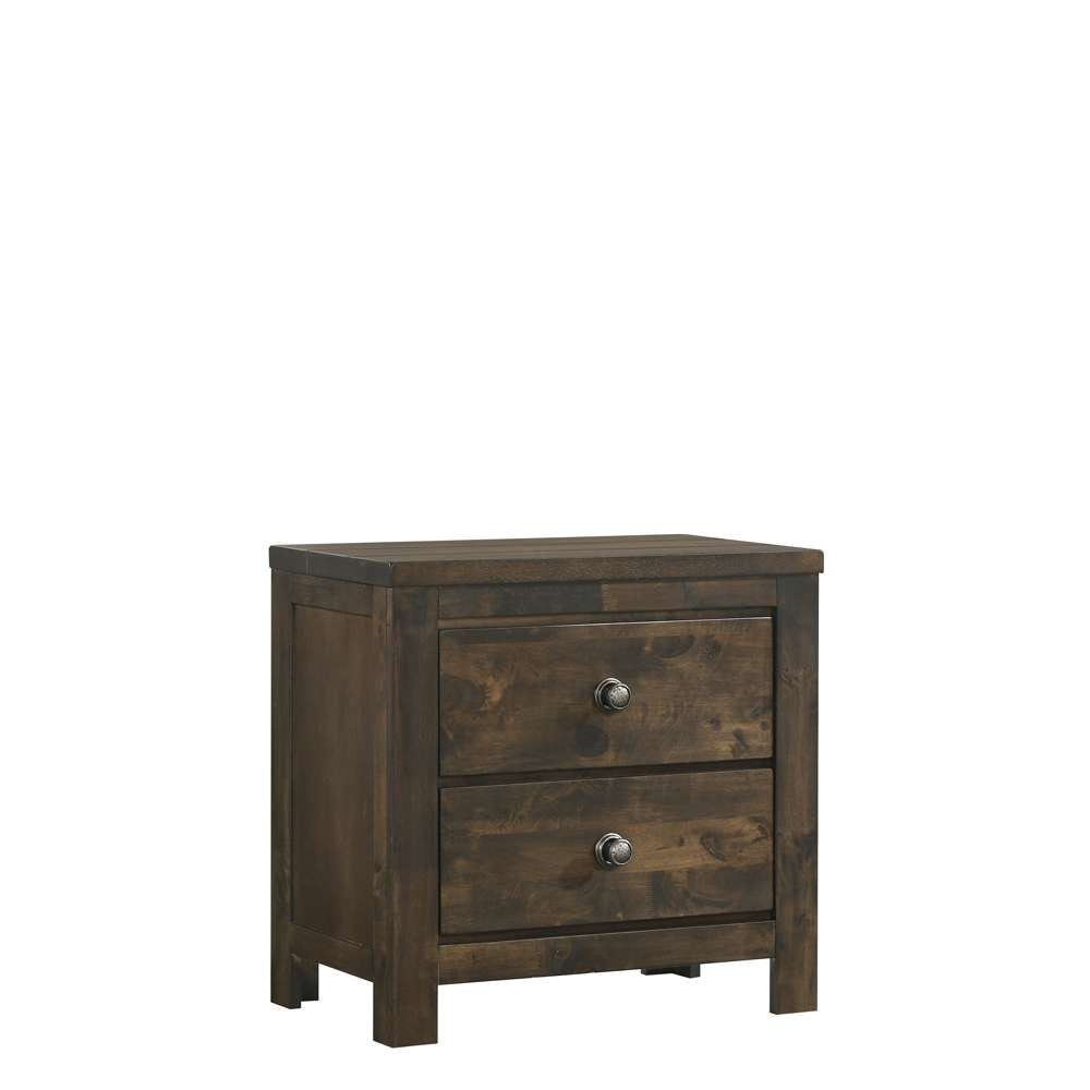 New Classic Furniture - Blue Ridge Nightstand-Rustic Gray - B1334-040 veiw 1