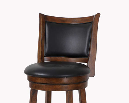 New Classic Furniture - Bristol 24in Counter Stool-Dk Brown With Pu Seat - S1131-CS-PB veiw 3
