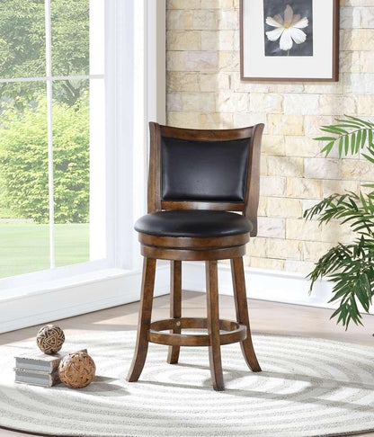 New Classic Furniture - Bristol 24in Counter Stool-Dk Brown With Pu Seat - S1131-CS-PB veiw 5