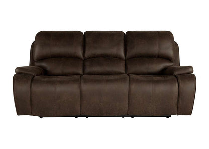 New Classic Furniture - Brookings Dual Recliner Sofa-Brown - U093-30-BRN veiw 4