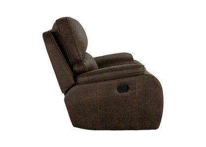 New Classic Furniture - Brookings Glider Recliner-Brown - U093-13-BRN veiw 4
