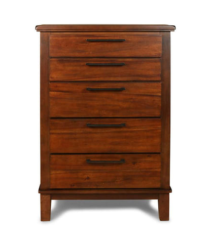 New Classic Furniture - Cagney Chest - Chestnut - B594-070 veiw 3