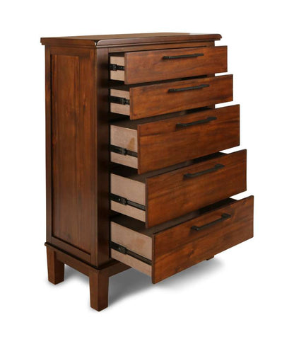 New Classic Furniture - Cagney Chest - Chestnut - B594-070 veiw 5