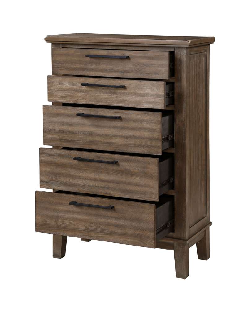 New Classic Furniture - Cagney Chest-Vintage - B594G-070 veiw 2