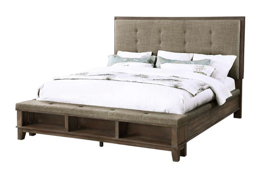 New Classic Furniture - Cagney Queen Bed - Gray - 00-594G-300 veiw 1