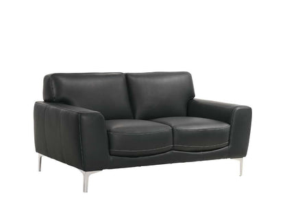 New Classic Furniture - Carrara Loveseat-Black - L986-20-BLK veiw 1