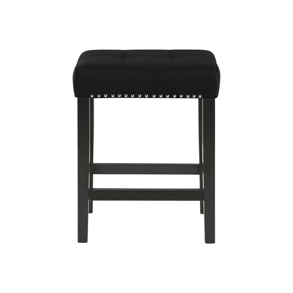 New Classic Furniture - Celeste Theater Bar Table With 3 Stools-Black - D400-B3S-BLK veiw 8