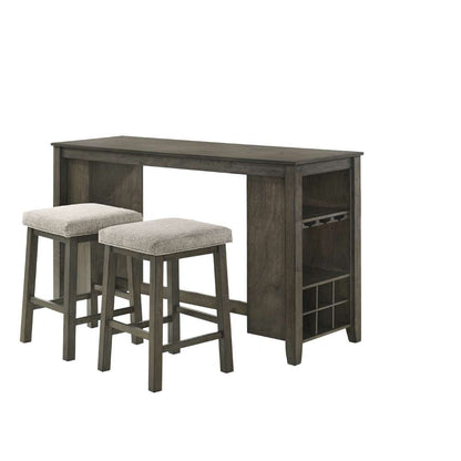 New Classic Furniture - Churon Gathering Bar Table & 2 Stools (3 Pc Set) - D321-3P veiw 1