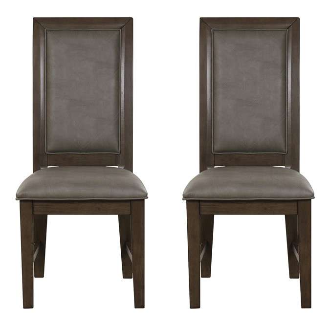 New Classic Furniture - Cityscape Dining Chair-Walnut (Set of 2) - D4212-20 view 1