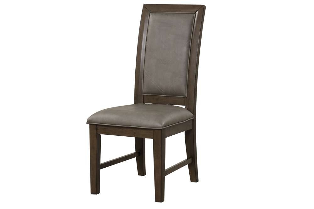 New Classic Furniture - Cityscape Dining Chair-Walnut (Set of 2) - D4212-20 veiw 3