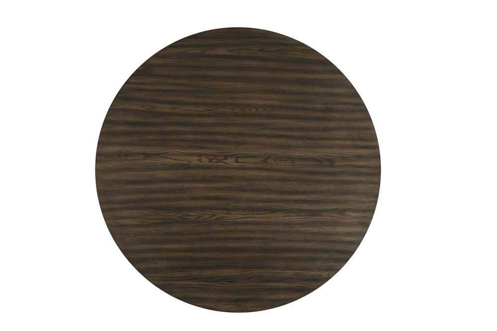 New Classic Furniture - Cityscape Round Dining Table-Walnut - D4212-11 veiw 4
