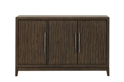 New Classic Furniture - Cityscape Server-Walnut - D4212-30 veiw 3