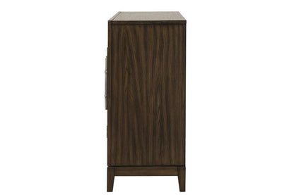 New Classic Furniture - Cityscape Server-Walnut - D4212-30 veiw 4
