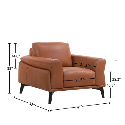 New Classic Furniture - Como Chair-Terracotta - L946-10-TCA veiw 4