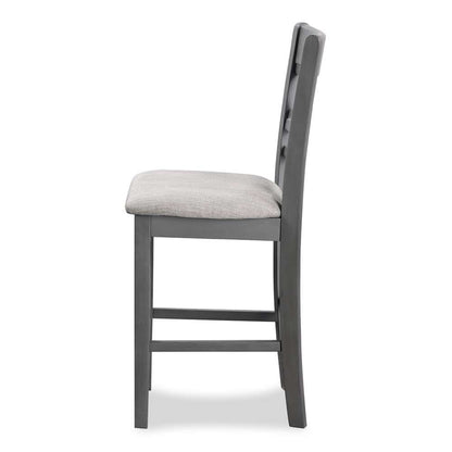 New Classic Furniture - Cori Counter 5 Pc Set-Gray - D1719-52S-GRY view 7