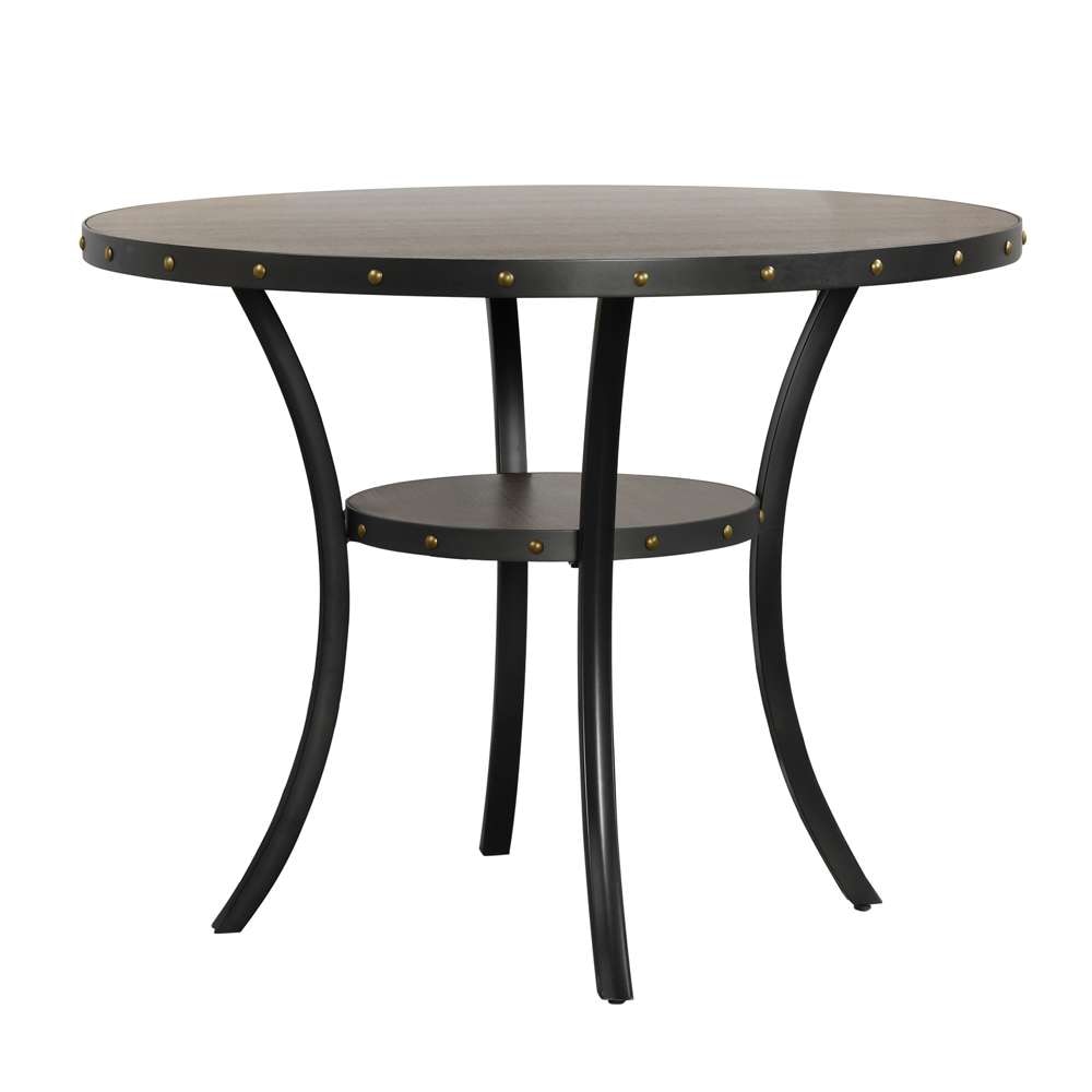 New Classic Furniture - Crispin 48in Round Counter Table-Gray - D162G-CT-GRY veiw 1