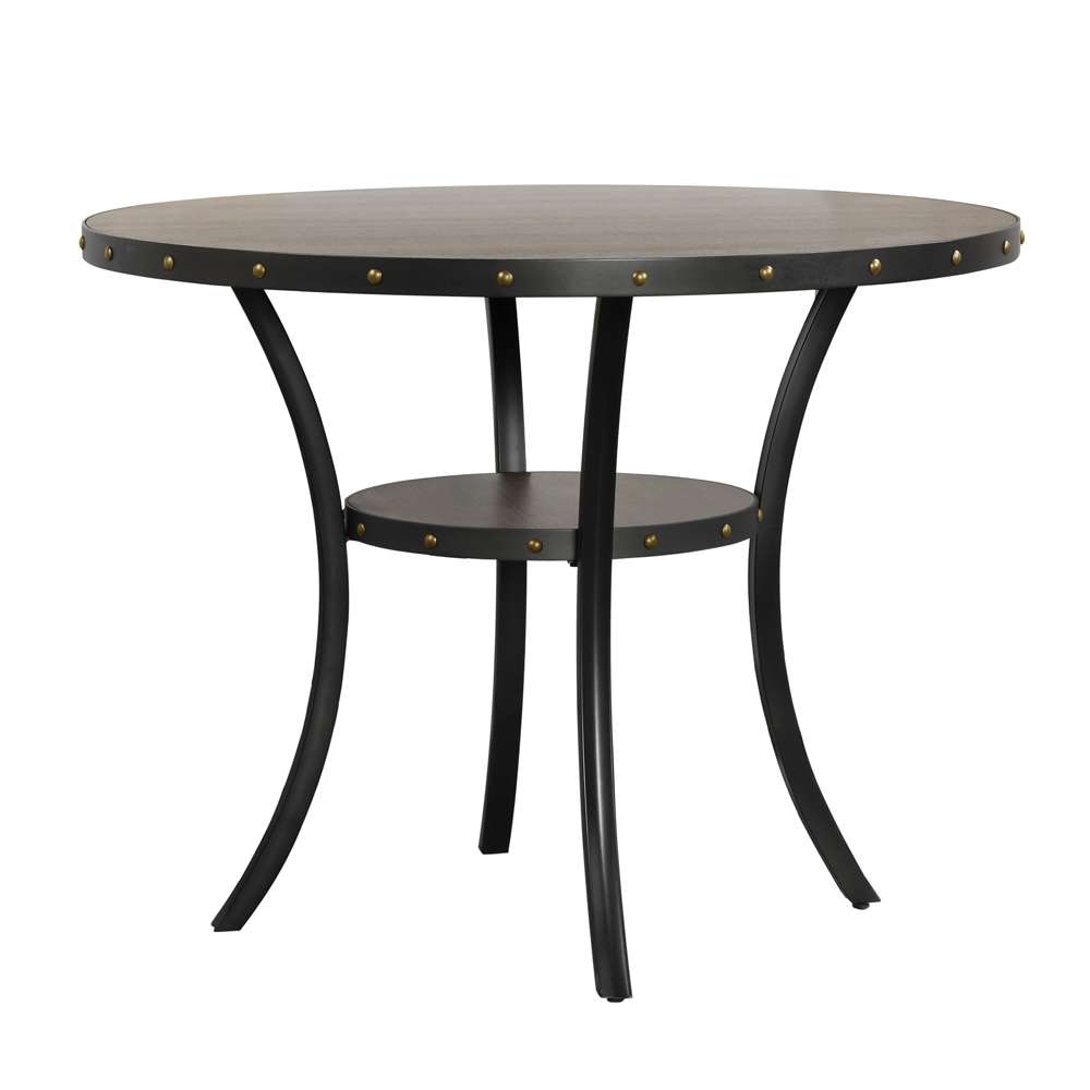 New Classic Furniture - Crispin 48in Round Counter Table-Gray - D162G-CT-GRY veiw 3