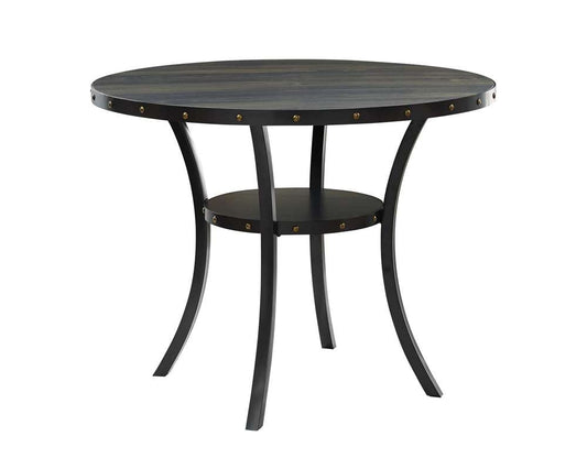 New Classic Furniture - Crispin 48in Round Counter Table-Smoke - D162-CT-SMK veiw 1
