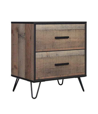 New Classic Furniture - Elk River Nightstand- Rustic - B5533-040 veiw 2
