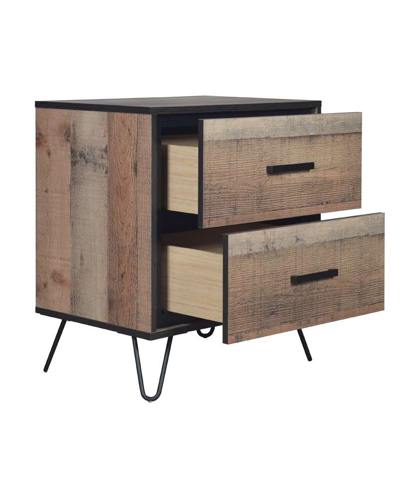 New Classic Furniture - Elk River Nightstand- Rustic - B5533-040 veiw 5