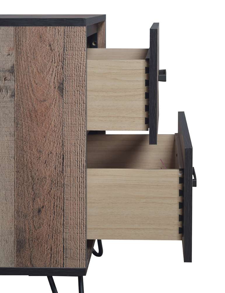 New Classic Furniture - Elk River Nightstand- Rustic - B5533-040 veiw 6