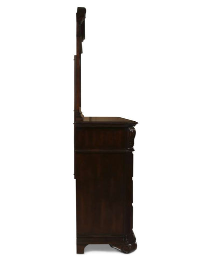 New Classic Furniture - Emilie Mirror- Tudor Brown - BH1841-060 veiw 3