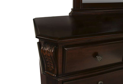 New Classic Furniture - Emilie Mirror- Tudor Brown - BH1841-060 veiw 6