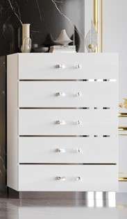 New Classic Furniture - Europa Chest- White - B1840-070 veiw 1