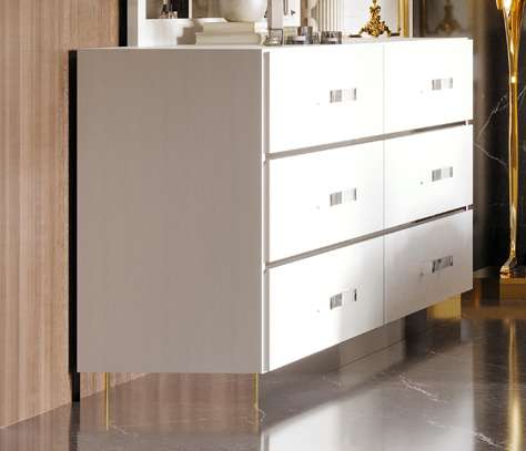 New Classic Furniture - Europa Dresser- White - B1840-050 veiw 1